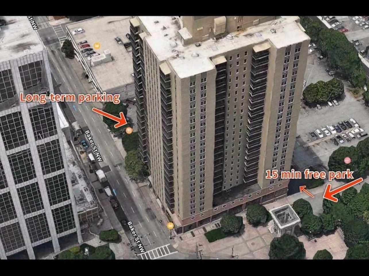 Stayatl High Rise Condo Downtown Atl With Views アトランタ エクステリア 写真